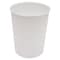 Kenney Mfg Round Indoor Plastic Can, White, Plastic, 7.8 in KN83000 - alternate 1